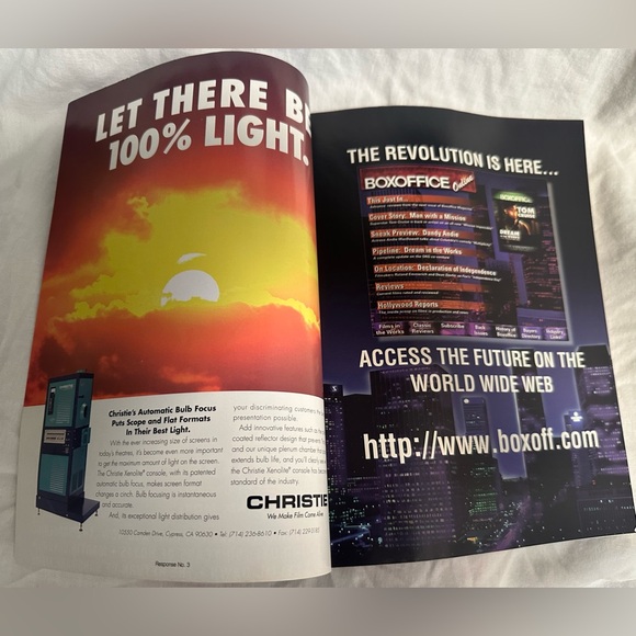 Vintage - BOX OFFICE Magazine - July 1996 - Will Smith - Picture 4 of 7